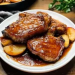 Apple Butter Pork Chops