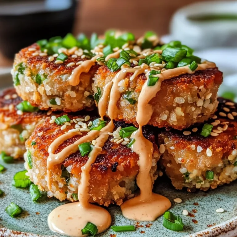 Asian Tuna Cakes with Spicy Mayo