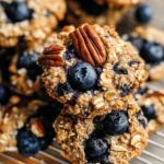 Blueberry Coconut Pecan Breakfast Cookies