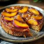 Bourbon Peach Upside-Down Cake