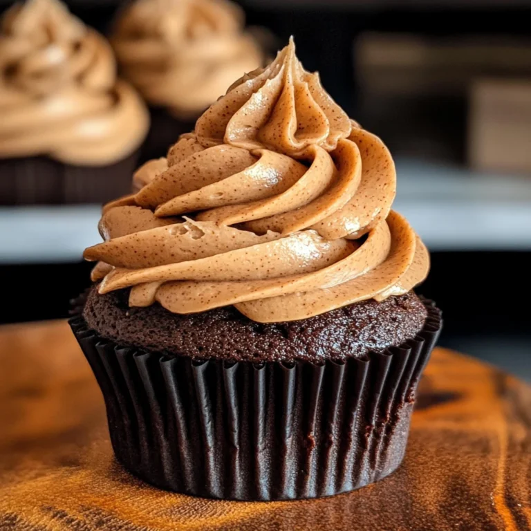 Chocolate Pumpkin Cupcakes