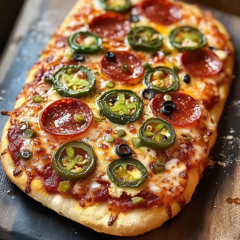 Delicious Hot Honey Flatbread Pizza Recipe