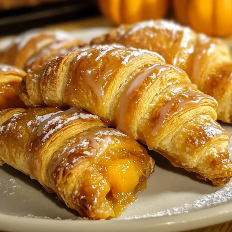 Easy Pumpkin Maple Crescent Bites