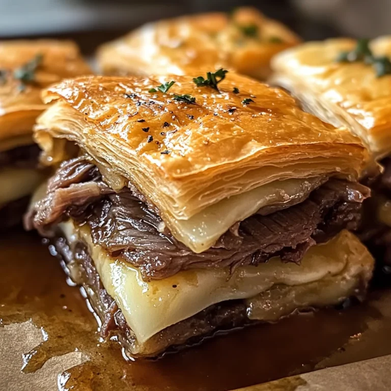 French Dip Squares