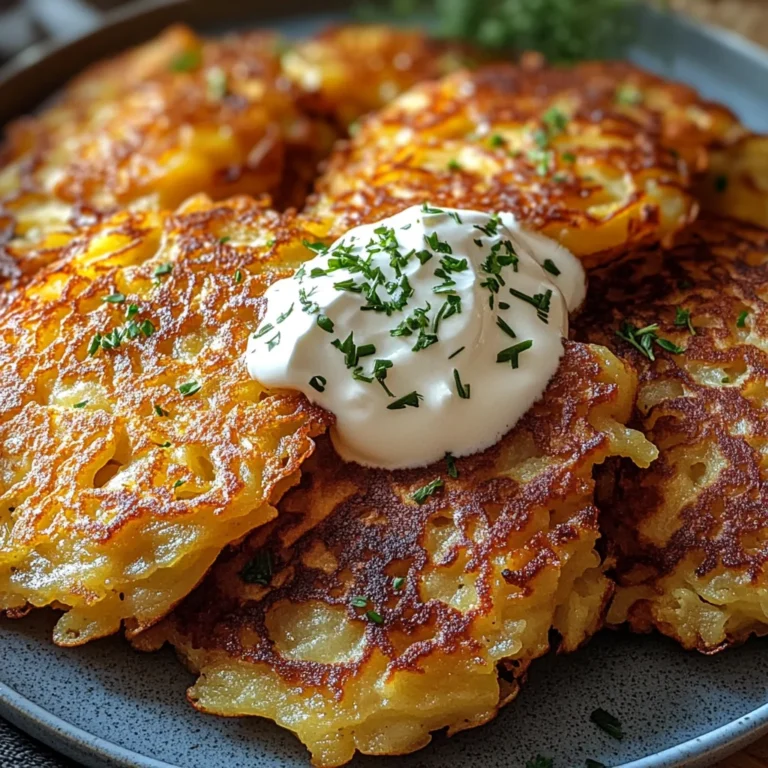 German Potato Pancakes (Kartoffelpuffer)