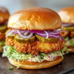 Herbed Chicken Schnitzel Sliders