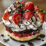 Neapolitan Cake Bowls
