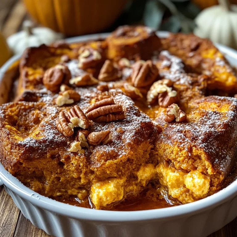 Pumpkin French Toast Casserole