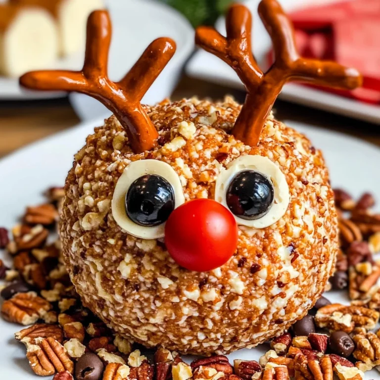 REINDEER CHEESE BALL