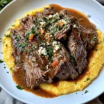 Savory Stracotto Recipe: Italian Pot Roast with Creamy Polenta