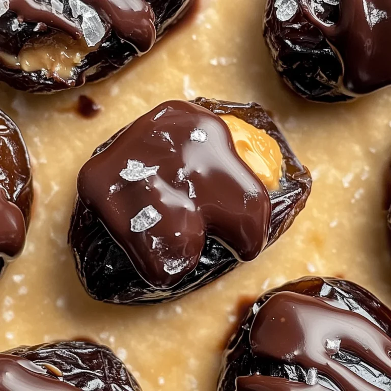 Smashed Dates with Peanut Butter and Chocolate