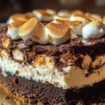 S’mores Brownie Cheesecake – Three Desserts in One!