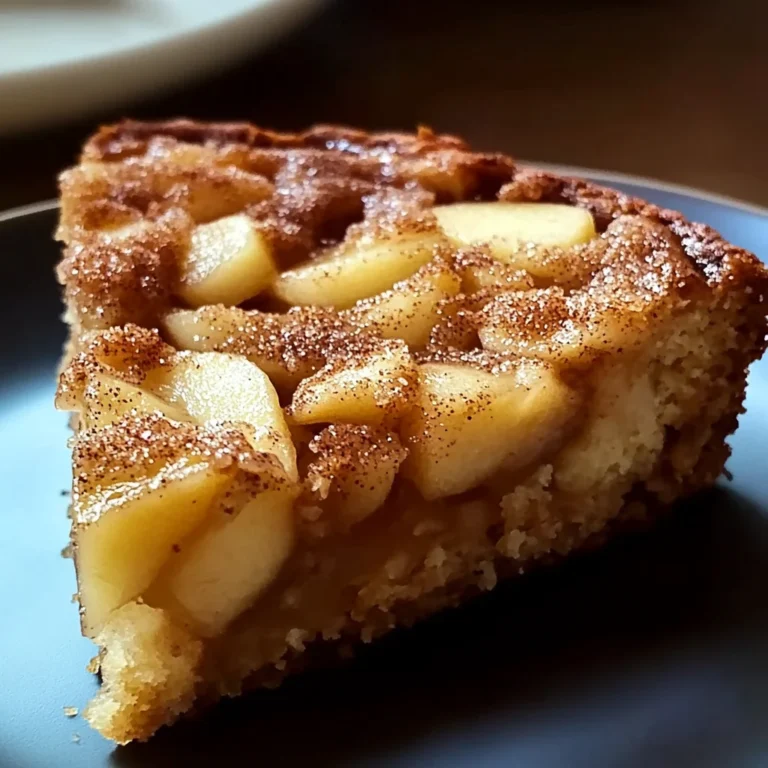 Swedish Apple Cake (Äppelkaka)
