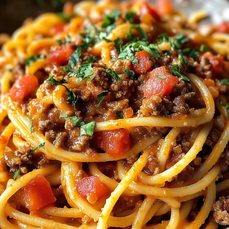 Taco Spaghetti