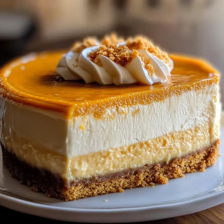White Chocolate Pumpkin Cheesecake