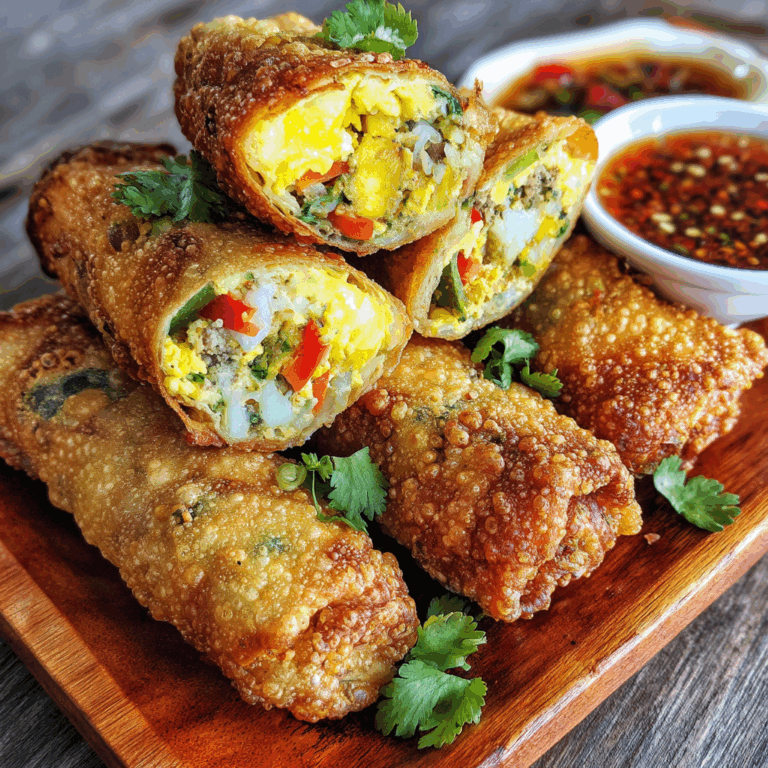Cheese and Egg Rolls