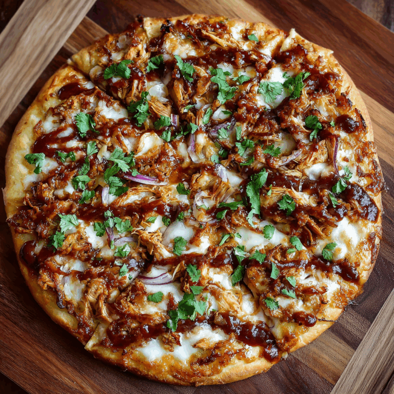 Classic BBQ Chicken Pizza