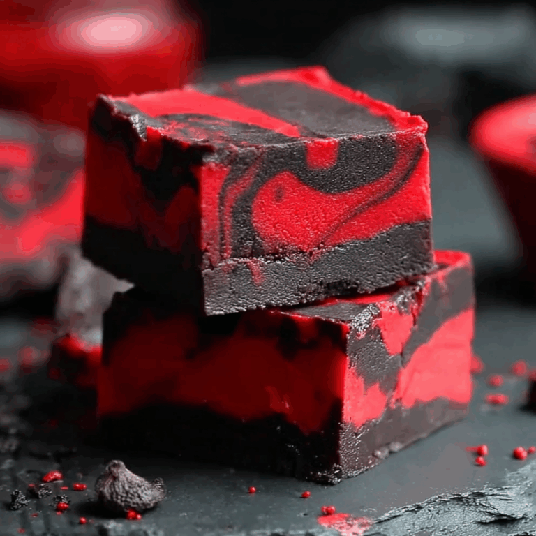 Vampire Fudge – Scary Good Halloween Dessert That’s Bloody Delicious