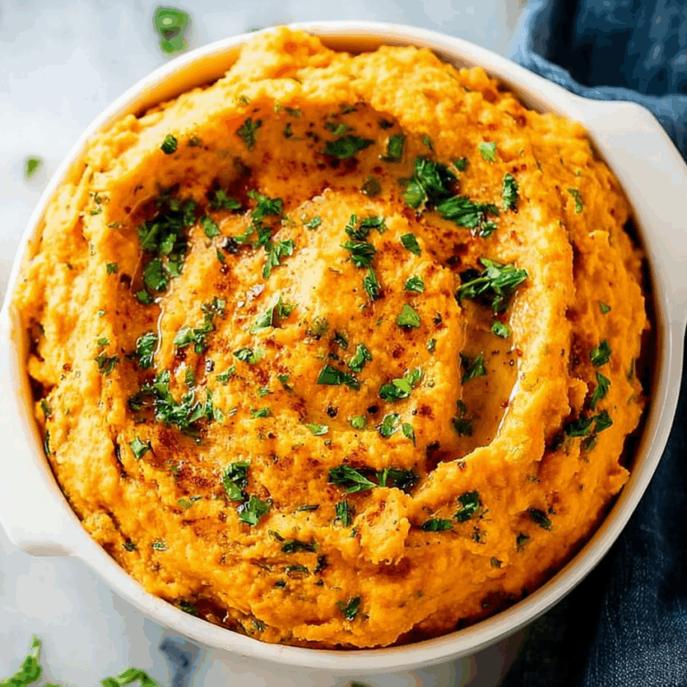 Mashed Sweet Potatoes